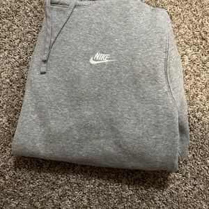 grey nike hoodie